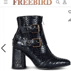 COPY - FREEBIRD Joey Snake Boots